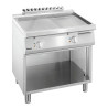 Plaatgrill 1/2 Glad, 1/2 Geribbeld Breedte 800 - Elektrisch