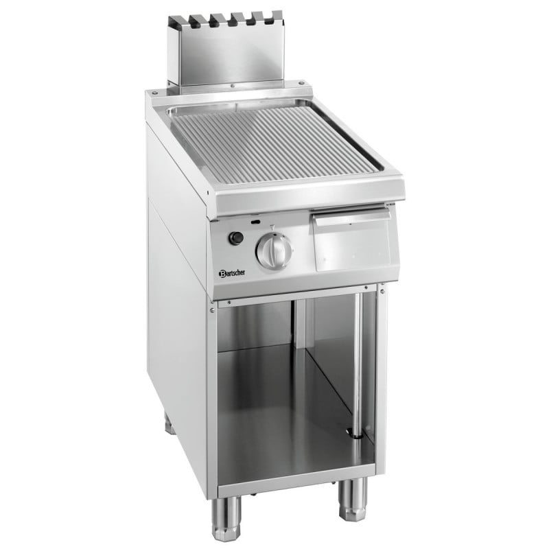 Gerillte Snackplatte Breite 400 mm - Gas