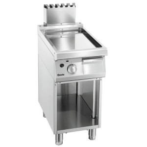 Plaatgrill Glad - Breedte 400 mm - Gas