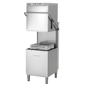 Lave-vaisselle à capot DS 500 SR Bartscher robuste en inox - Performances professionnelles