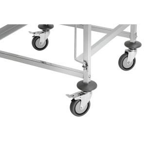 ASP700 Bartscher washing rack trolley: Efficient professional storage.