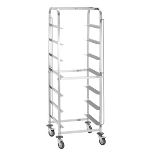 ASP700 Bartscher washing rack trolley: Efficient professional storage.