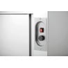 Armoire chauffante en acier inoxydable professionnelle pour cuisine.