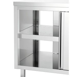 Professional stainless steel warming cabinet - Bartscher 1400W