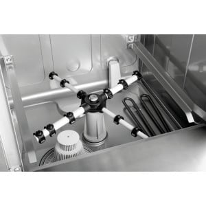 Professionele vaatwasser Bartscher: Grote capaciteit 15 L, mand 40x40, ideaal voor CHR Horeca