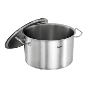 Professional Bartscher 16L stainless steel stockpot