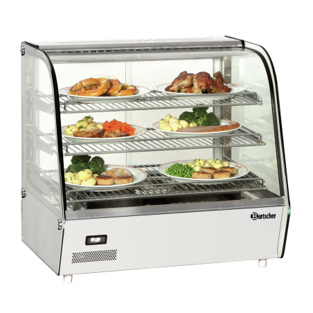 Verwarmde vitrine Deli Plus I Bartscher - 120L, LED-verlichting