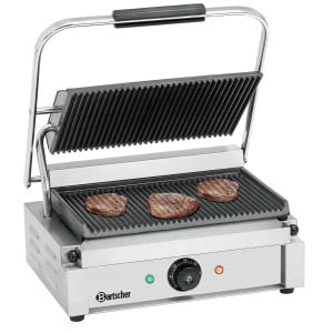 Contactgrill Panini 1R Bartscher - Professionele en knapperige Panini