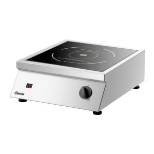 Professional induction hob Bartscher ITH 35-265 - Power 3500W and 20 levels - Stainless steel