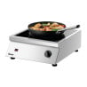 Professional induction hob Bartscher ITH 35-265 - Power 3500W and 20 levels - Stainless steel