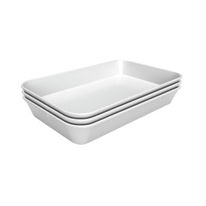 Presentatieschaal 280x420 in wit melamine | Bartscher