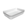 Presentatieschaal 280x420 in wit melamine | Bartscher