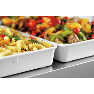Presentatieschaal 280x420 in wit melamine | Bartscher