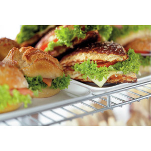 Presentatieschaal 280x420 in wit melamine | Bartscher