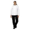 Witte unisex koksbuis met lange mouwen Vegas - Maat S - Whites Chefs Clothing - Fourniresto