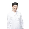 Zwarte keukendoek van polycotton - Maat M 58,4 cm - Whites Chefs Clothing - Fourniresto