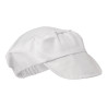 Petje van wit katoen voor bakkers - One size - Whites Chefs Clothing - Fourniresto