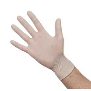 Powdered Latex Gloves - Size S - Pack of 100 - FourniResto - Fourniresto