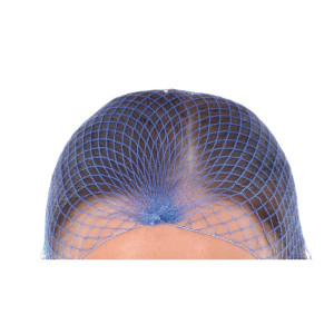 Blue Hairnets - One Size - Pack of 50 - FourniResto - Fourniresto