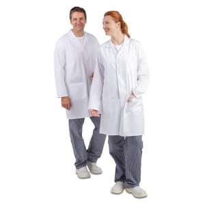 Bluse Mixte Weiß - Größe L - Whites Chefs Bekleidung - Fourniresto