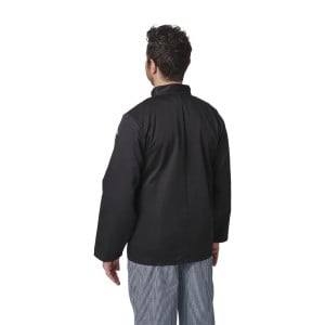 Kochjacke Unisex Schwarz Langarm Vegas - Größe XXL - Whites Chefs Clothing