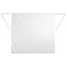 Standaard wit schort 914 x 762 mm - Whites Chefs Clothing - Fourniresto