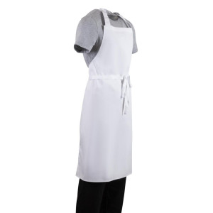 Schürze Latz Weiß - Größe XL 915 x 1066 mm - Whites Chefs Clothing - Fourniresto