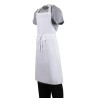 Schürze Latz Weiß - Größe XL 915 x 1066 mm - Whites Chefs Clothing - Fourniresto