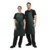 Tabier Bavette Vert Bouteille 710 X 970 Mm - Whites Chefs Clothing - Fourniresto