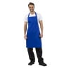 Apron Bib Royal Blue 710 X 970 Mm - Whites Chefs Clothing - Fourniresto