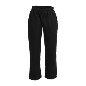 Pantalon De Cuisine Mixte Noir Vegas - Taille L - Whites Chefs Clothing