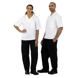 Broek voor in de keuken unisex zwart Vegas - Maat L - Whites Chefs Clothing