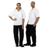 Broek voor de keuken unisex zwart Vegas - Maat S - Whites Chefs Clothing - Fourniresto