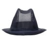 Navy Blue Trilby Hat With Mesh - Size M 570 mm - FourniResto - Fourniresto