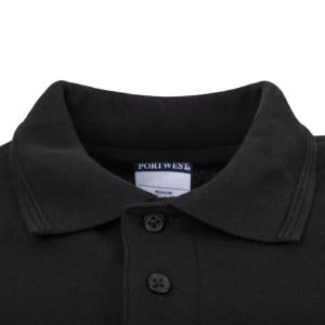 Polo Mixte Noir - Taille Xl - FourniResto - Fourniresto