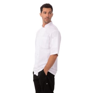 Koksbuis Unisex Wit Montreal Cool Vent - Maat Xs - Chef Works - Fourniresto