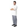 White Unisex Montreal Cool Vent Chef Jacket - Size Xs - Chef Works - Fourniresto