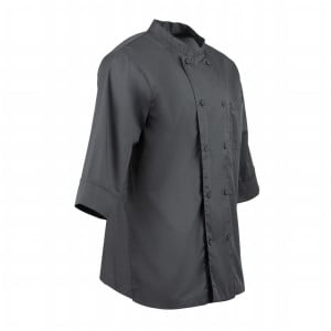 Unisex Grey Kitchen Jacket - Size L - Chef Works - Fourniresto