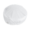 Total White Kitchen Skull Cap - Chef Works - Fourniresto