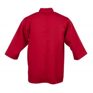 Unisex Red Kitchen Jacket - Size M - Chef Works - Fourniresto