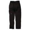 Unisex Black Baggy Kitchen Pants - Size L - Chef Works - Fourniresto