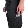 Unisex Fit Cargo Black Kitchen Pants - Size L - Chef Works - Fourniresto