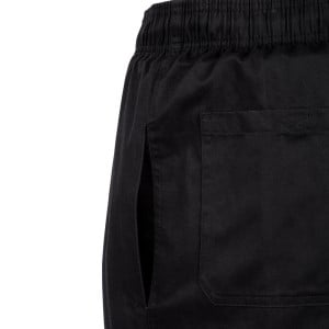 Unisex Fit Cargo Black Kitchen Pants - Size L - Chef Works - Fourniresto