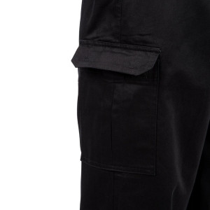 Unisex Fit Cargo Black Kitchen Pants - Size L - Chef Works - Fourniresto