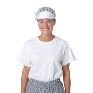 Charlotte in wit nylon - One size - Whites Chefs Clothing - Fourniresto