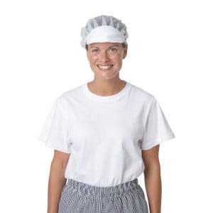 Charlotte in Weiß aus Nylon - Einheitsgröße - Whites Chefs Clothing - Fourniresto