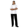 Witte korte mouwen koksbuis Boston - Maat S - Whites Chefs Clothing - Fourniresto