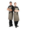 Schort Schort Olijf van Polycotton 711 x 965 mm - Whites Chefs Clothing - Fourniresto