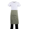 Schort van server Olive in polycotton 1000 x 700 mm - Whites Chefs Clothing - Fourniresto