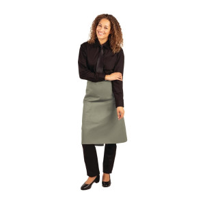 Schort van server Olive in polycotton 1000 x 700 mm - Whites Chefs Clothing - Fourniresto